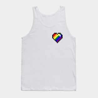 Pride Pixel Heart Tank Top